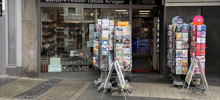 Lotto-Presse-Tabak Krüger - Außenansicht